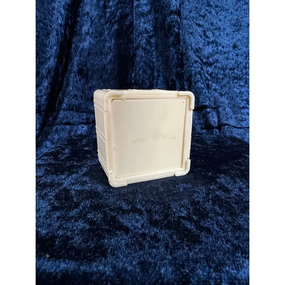 Antique Celluloid Ring Box – Art Deco Floral Ivorine Footed Presentation Case